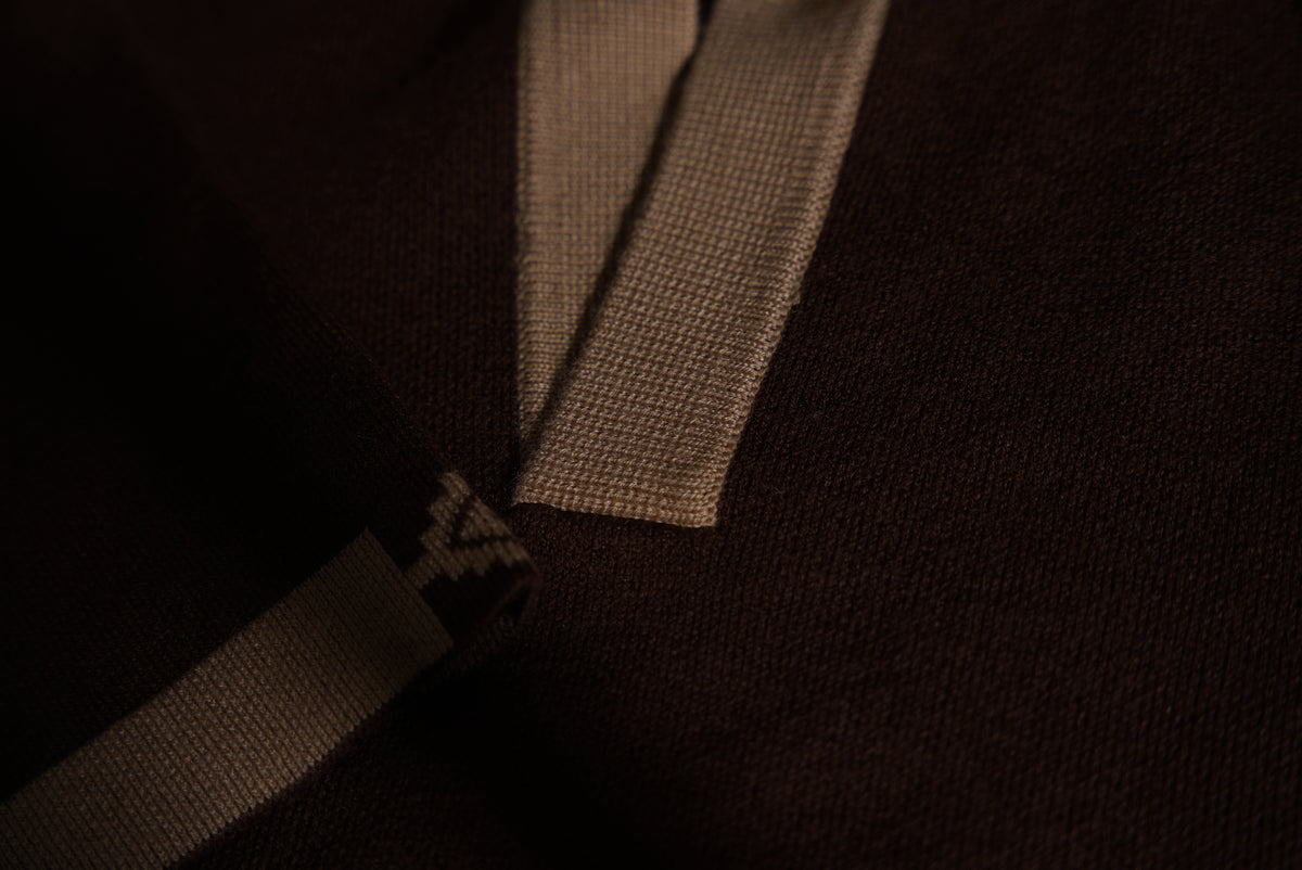 KOBI CONTRAST KNIT POLO